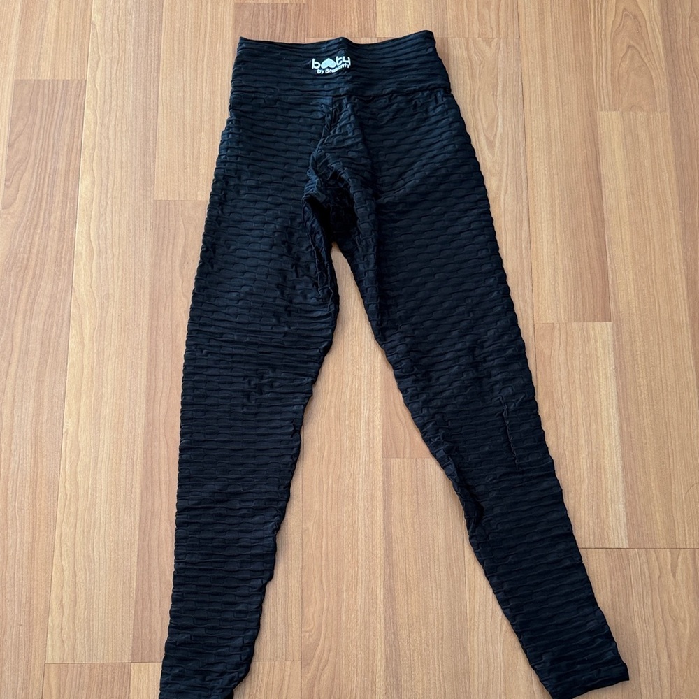 Booty by Brabants Black Chrome Leggings